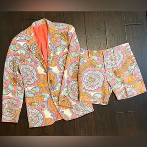 Mr Turk Paisley Short Suit
